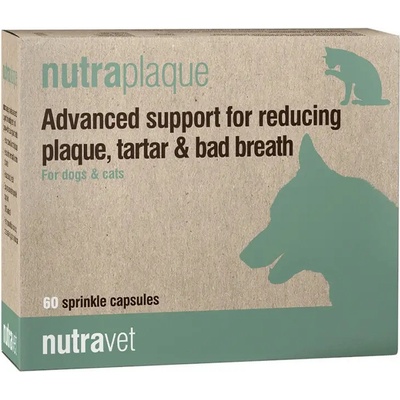 Nutravet Nutraplaque For Dogs & Cats 60 kaps