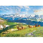 EUROGRAPHICS - Puzzle Mountain Elks - 1 000 piese