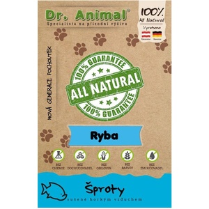 Dr. Animal 100 % риба сушени шпроти 50 г