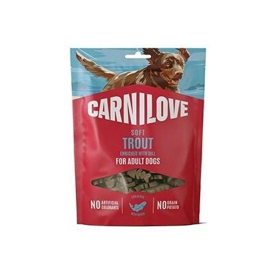 VAFO Praha s.r.o. Carnilove Dog Soft Snack Trout+Dill 200 g – Hledejceny.cz