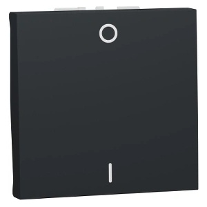 Schneider Electric КЛЮЧ ДВУПОЛЮСЕН 2m nu326254 new unica АНТРАЦИТ (nu326254)