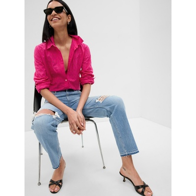 GAP Риза с воланчета GAP GAP | Rozov | ЖЕНИ | XXL