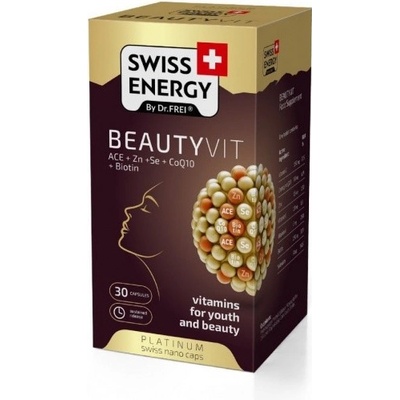 Swiss Energy Beautyvit Kapsle s postupným uvolňováním 30 ks