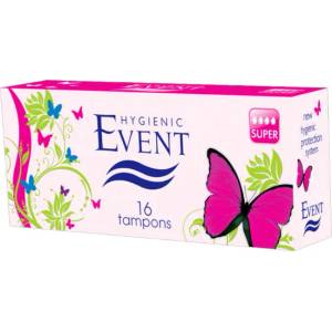  Event хигиенни тампони, Супер, 16 броя