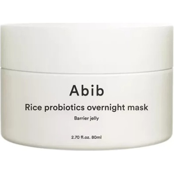 Abib Rice Probiotics Overnight Mask Barrier Jelly - Нощна маска с ориз и пробиотици 80мл