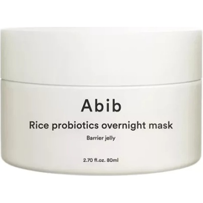 Abib Rice Probiotics Overnight Mask Barrier Jelly - Нощна маска с ориз и пробиотици 80мл