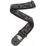 D'Addario 50JS05 Joe Satriani Silver Sketches Колан за китара