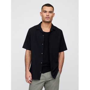 GAP Ленена риза GAP GAP | Cheren | МЪЖЕ | XS - zoot - 81,95 лв