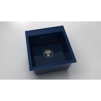 Image 1 of FAT Мивка Vanguard 224, Polymer marble, 10 Син гранит, с включен сифон