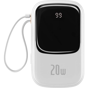 Baseus Qpow Pro 20000 mAh 20W Lightning cable (PPQD060202)