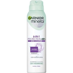 Garnier Mineral 6 in 1 Protection 48h Floral Fresh - Дезодорант против изпотяване 150мл