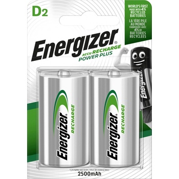 Energizer Power Plus D 2500 mAh 2 ks E300322002