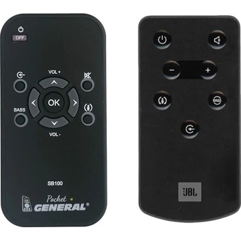 GENERAL Jbl sb100, sb200 - дистанционно управление дубликат (sb100, sb200)
