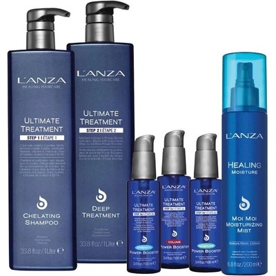 Lanza Ultimate Treatment Комплект за терапия на косата, 6 части
