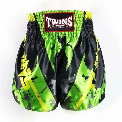 Muay Thai TWINS Special Candy Black Green