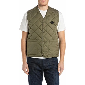 Replay Потник Replay M8474.000. 85312 vest - Green (Mud Green)