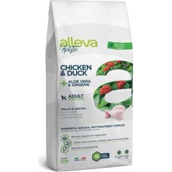 Image 1 of DIUSAPET Alleva® holistic (adult medium) chicken & duck + aloe vera & ginseng - пълноценна храна за пораснали кучета над една година, от средни породи, Италия - 12 кг 2400
