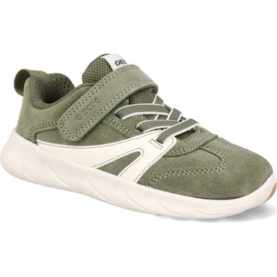 Geox J Foot-run sage/white zelené