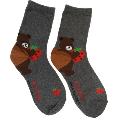 Thermo ponožky CHERRY tmavosivé