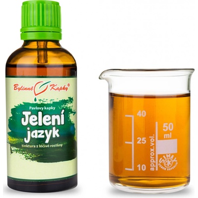 Bylinné kapky Pavlovy bylinné kapky Jelení jazyk tinktura 50 ml