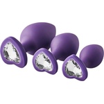 DreamToys Flirts Anal Training Kit Gem Stone Purple