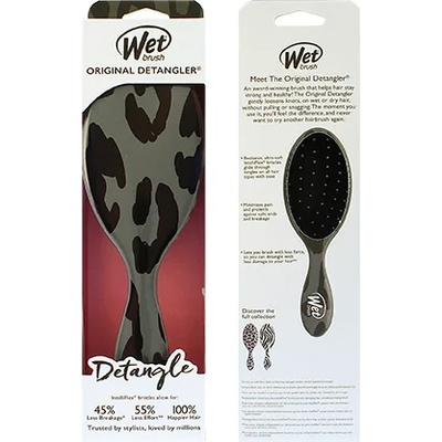 Wet Brush Original Safari Четка за коса Dark Grey Leopard