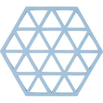 Zone Denmark Triangles Подложка за горещи съдове, светлосиня (36560)