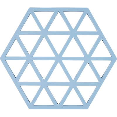Zone Denmark Triangles Подложка за горещи съдове, светлосиня (36560)