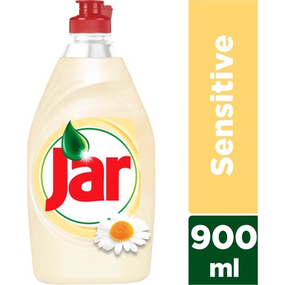 Jar Sensitive prostředek na mytí nádobí Chamomile & Vitamín E 900 ml – Zboží Mobilmania