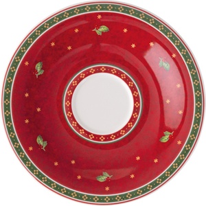 Villeroy & Boch Чинийка за чаши за кафе или чай Toy's Delight червен (14-8643-1313)