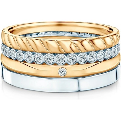 Savicki Sada prsteňov Symphonylato laboratórne diamanty ZST SAVNo 525B 529LAB Z 535LAB B 504Z