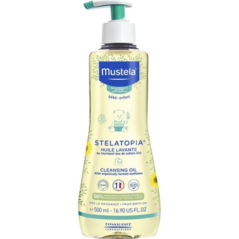 Mustela Душ олио за атопична кожа Mustela Stelatopia - 500 ml