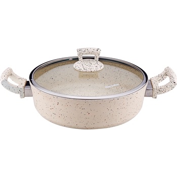 Haschever Hr-granite-КРЕМ-Тенджера 26х7.5см-3.9л. (9554.004)ПЛИТКА (0189135)