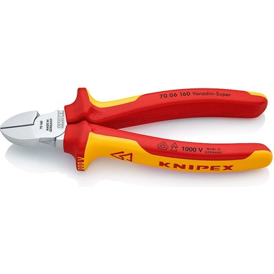 Knipex 7006160 kleště štípací boční 160 mm VDE 1000V – Zbozi.Blesk.cz