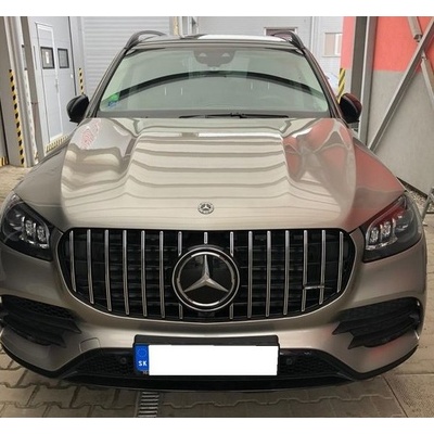 Maska Mercedes Benz GLS X167 (2019-2023) – GT, chrom (s AMG logem)