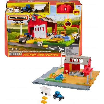 Matchbox Skutočné Dobrodružstvo Farma Set HRY42