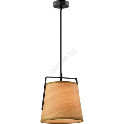 Candellux Пендел MILBURY 1xE27/40W/230V кафяв (CA1017)