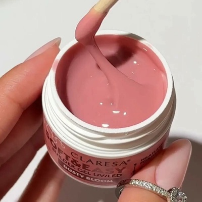 Claresa Uv Led gél na nechty Soft Easy Builder gel dusty bloom 12g