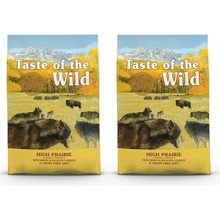 Taste of the Wild High Prairie Adult 2 x 12,2 kg