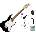 Squier Mini Stratocaster V2 IL Standard SET Black Електрическа китара