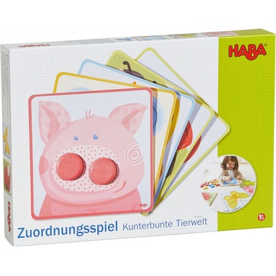 Haba Prvé počítanie a priraďovanie farieb Zvieratká