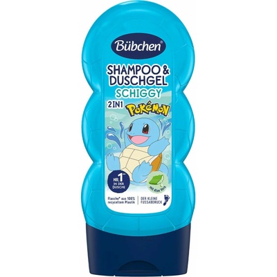Bübchen Kids 2v1 Šampón a sprchový gél Schiggy 230 ml