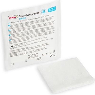 Dr. Max Gauze Compresses Sterile 10 x 10 cm