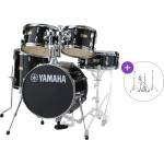 Yamaha JK6F5 Manu Katché Junior Basic SET Raven Black Акустични барабани-комплект (JK6F5-RAVEN-BLACK-BASIC-SET)