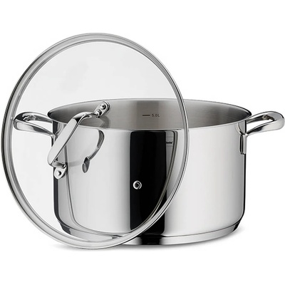 Kela 24 см малка дълбока тенджера с капак KELA от серия Flavoria