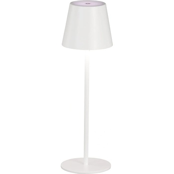 Fischer & Honsel Бяла LED настолна лампа с метален абажур (височина 36, 5 cm) Viletto - Fischer & Honsel (850354)