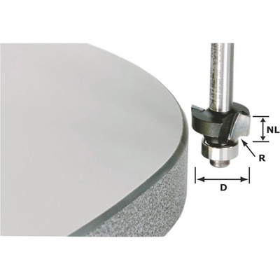 Festool Zaoblovací fréza HW S8 HW R3 D22-KL OFK 499797