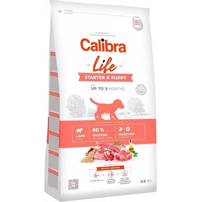 Calibra Dog Life Starter & Puppy Lamb 2,5 kg