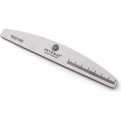 Inveray Nail File 100/180 Halfmoon Grey