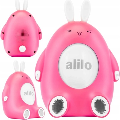 Alilo Happy Bunny Interaktívna hračka Zajko ružový